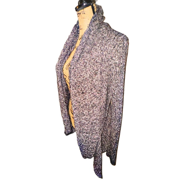 Open Front Heather Soft Knit Sweater - Picture 11 of 15